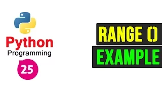 Python range Function Python Tutorial