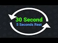 Download Lagu 30 Second Interval Timer with 5 Seconds Rest