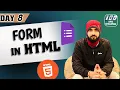 Forms in HTML HTML form Full Stack Web Development Day 8