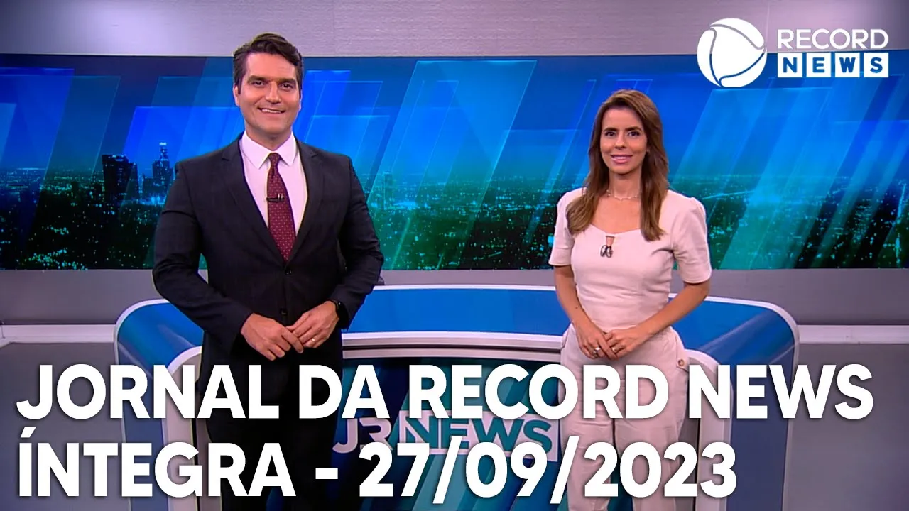 Jornal da Record News - 27/09/2023