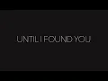 Stephen Sanchez - Until I Found You (Piano Karaoke)