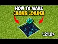 How To Build Chunk Loader in Minecraft 1 21 5 Chunk Loader Minecraft 1 21 5