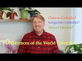 How the Chinese Lunar Calendar works Differences Among All Types of World Calendars