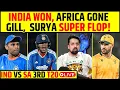 🔴IND VS SA 3RD T20 LIVE: INDIA CRUSHED SA, SHUBMAN GILL, SURYAKUMAR YADAV NE KIYA DISAPPOINT!