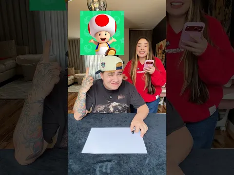 NO SE QUE PERSONAJE DIBUJO 🍄😨