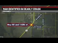 Identity of man who died after Highway 65 crash revealed