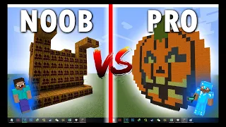NOOB vs. PRO - Halloween PUMPKIN