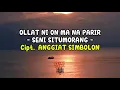 Download Lagu LIRIK OLLAT NI ON MA NA PARIR ~ SENI SITUMORANG ~