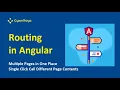 Angular Routing and Navigation Add navigation with routing - Angular Multiple Pages in Angular