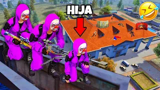 LE ENSEÑAMOS A NUESTRA HIJA A CAMPEAR en FREE FIRE 🤣 