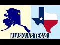 Alaska Vs Texas - Size and Population Comparison