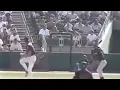 Baseball pitcher destroys bird