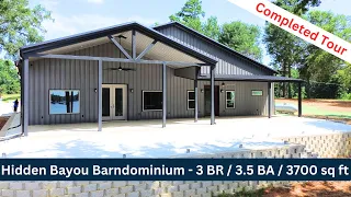 Barndominium Walkthrough - Custom Floor Plan HUGE Master Suite