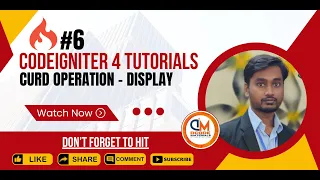 Fetch Data From Database Using Codeingiter 4 Dcode Material