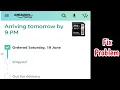 Amazon Fix order not shipped but arriving today Problem amazon order not shipped but arriving today