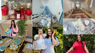 هاجر جيجاا الحمدلله رزقنا بمولود جديد💙شاركتكم فلوق من الولادة للعقيقة✨لمة عشاء،وقهوة …