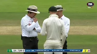 australia sandpaper incident real footage ball tampering caught on camera 2018 
