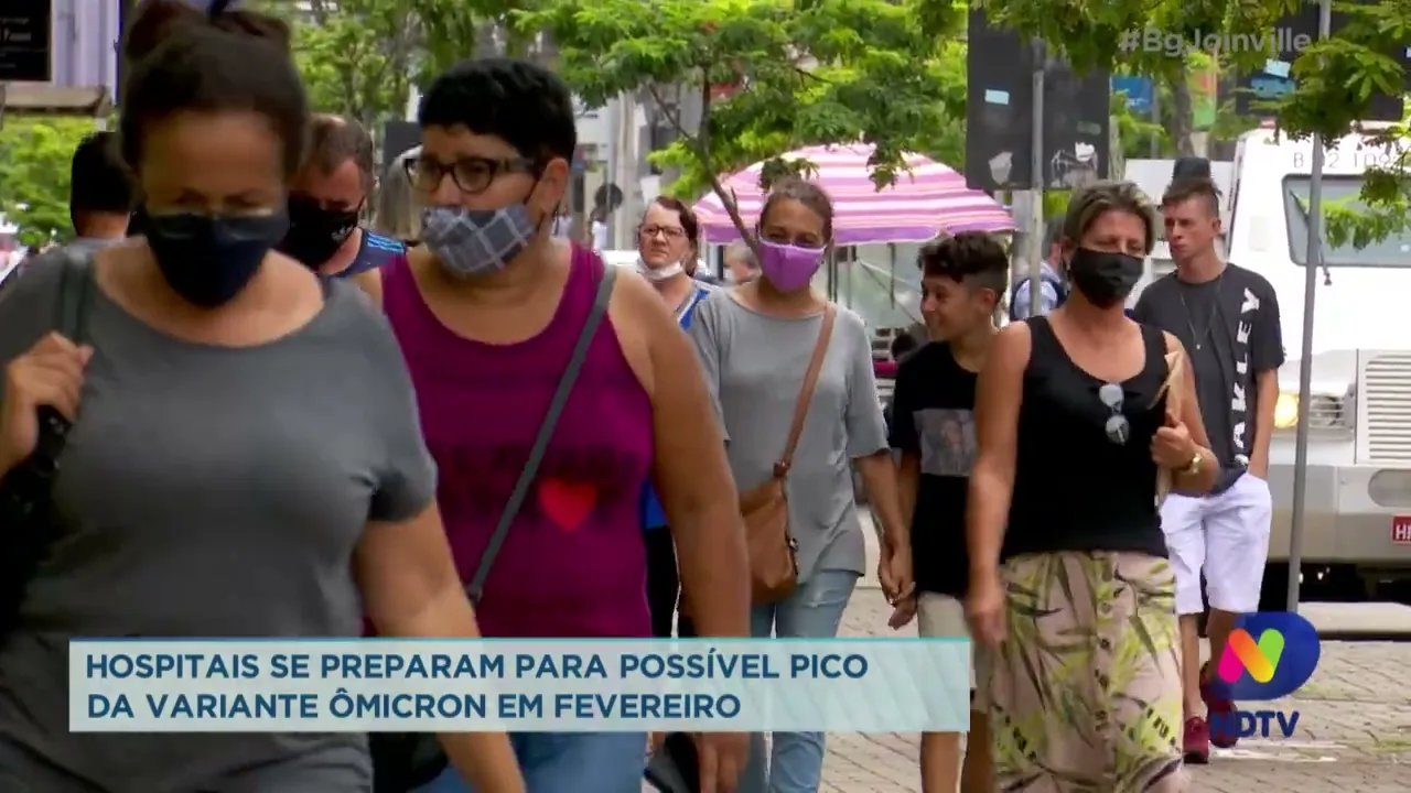 Hospitais se preparam para possível pico da variante Ômicron em fevereiro