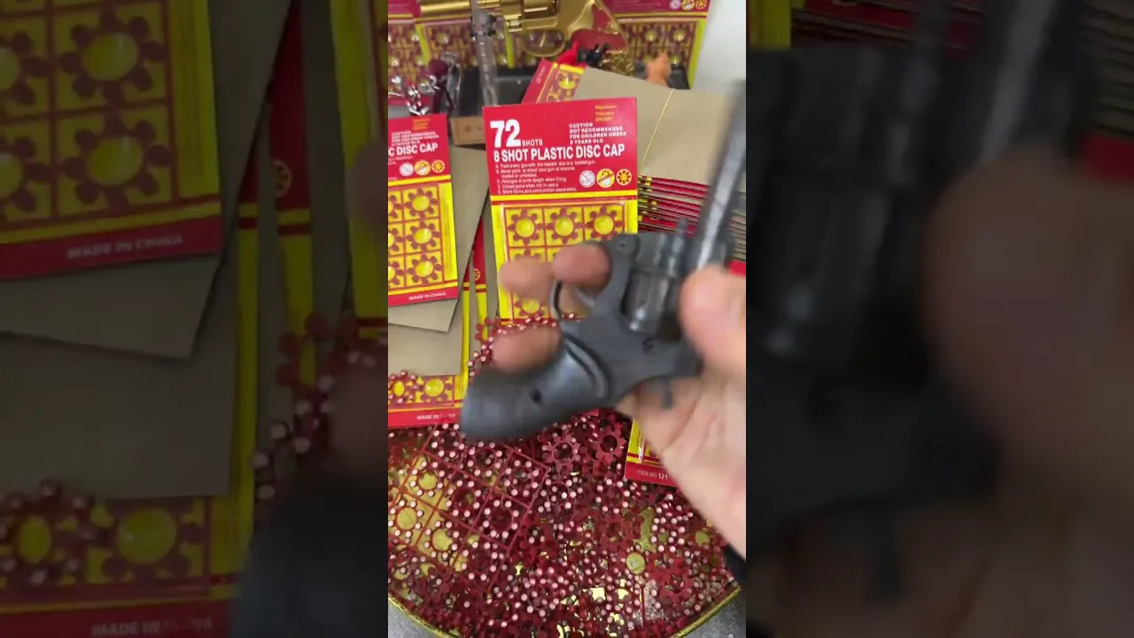 metal cap gun toy
