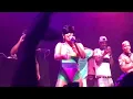 Gorgious Montana on stage Cardi B in DC 2016