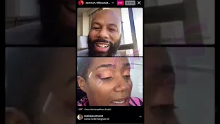 Common Tiffany Haddish Hop On IG Live Together Amid Breakup Rumors