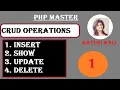 Tutorial1 PHP Database Connection Watch Once Remember Forever Programming Guru Mayuri Mali