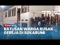 Download Lagu Bangunan Diduga Gereja Dirusak Massa di Sukabumi, Kayu Salib Diturunkan dan Dipakai Merusak Jendela