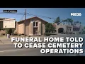 State orders Fresno s Chapel of the Light to cease cemetery operations