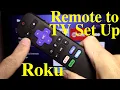 How to pair Roku remote to tv Easy Set Up How-to