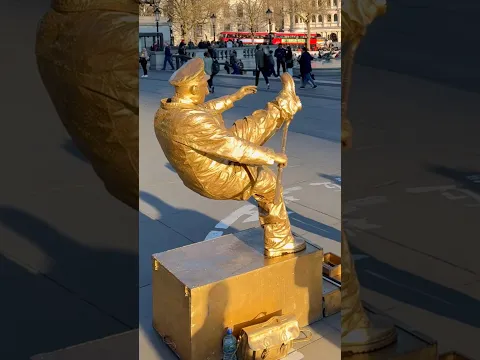 We probably going to stick with our own skills or maybe not.#valentinethestatue #london