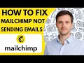 How to Fix Mailchimp Not Sending Emails Step by Step Guide 2026