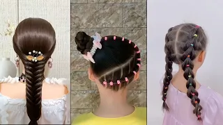 افكار وحيل تسريحات شعر بسيطة وسهلة للاطفال للمدراس