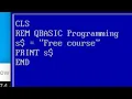 Top 5 Questions for QBASIC Programming Practice QBASIC Programming Course