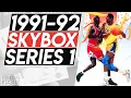 1991-92 Skybox Series 1 Basketball Cards Box Break 5 Different Michael Jordan Cards
