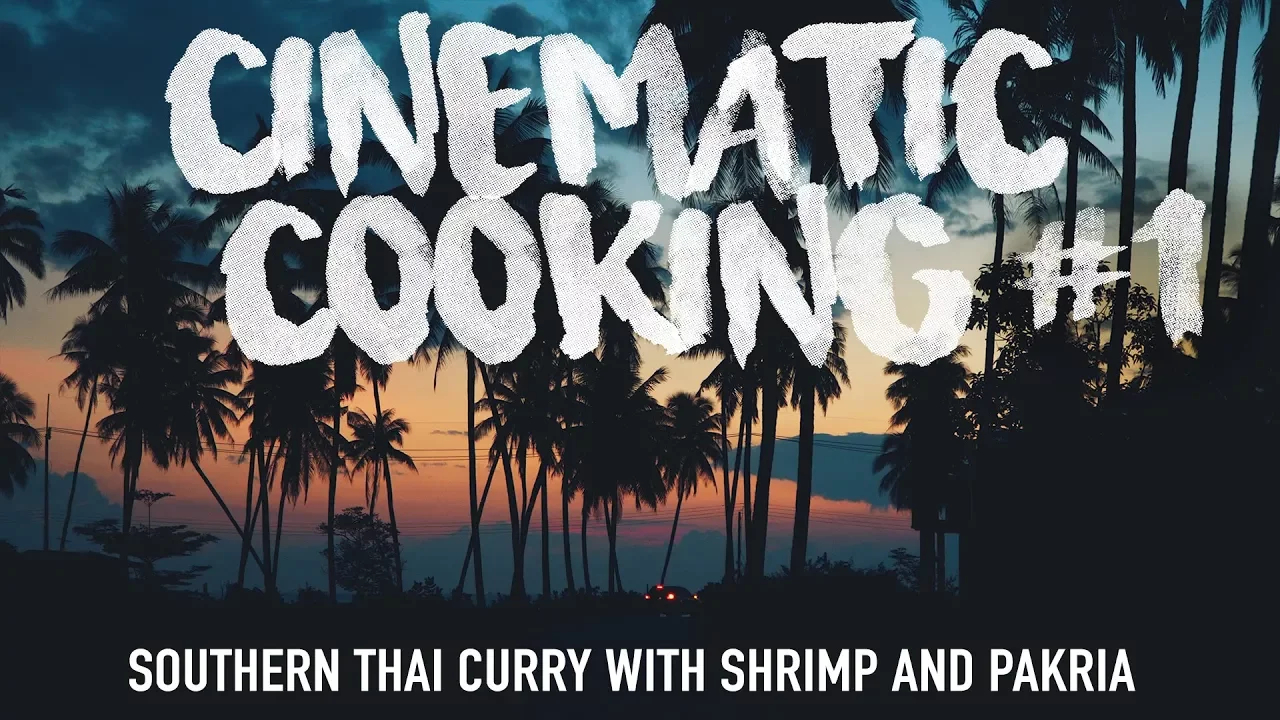 How To Cook Stir Fried Southern Thai Curry with Shrimp & Pakria   Authentic Family Recipe #17