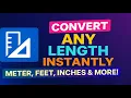Lagu Convert Any Length Instantly — Meter, Feet, Inches \u0026 More!