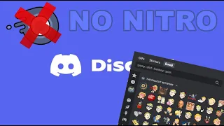 TUTORIAL How To Get Discord Free Custom Emojis And Stickers Without Nitro Animated Too  TUTORIAL How To Get Discord Free Custom Emojis And Stickers Without Nitro Animated Too