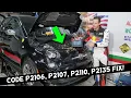 FIAT 500 CODE P2106 P2107 P2110 P2135 THROTTLE POSITION SENSOR