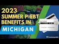 2023 Summer P-EBT in Michigan Payment Update