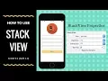 How to use StackView in Xcode 9 0 Swift 4 0