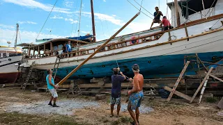 We NEED to Get This Boat Ready to Float NOW! — Sailing Yabá