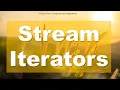 Stream Iterators A Tour of C Containers and Algorithms