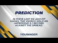 Vikings vs Titans Preseason Betting Prediction Week 3 August 22 Minnesota