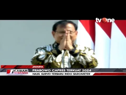 Survei Terbaru Indo Barometer, Prabowo dan Anies Capres Terkuat 2024 | tvOne