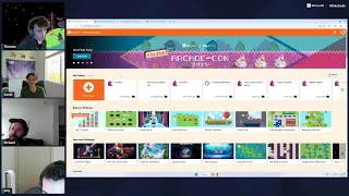 A classic Friday Stream in MakeCode Arcade