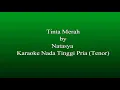 Karaoke Tinta Merah, Nada Tinggi Pria (Tenor)