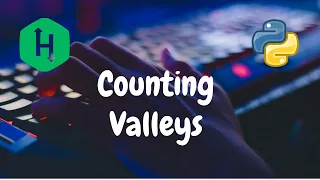 24 - Counting Valleys Implementation Hackerrank Solution Python