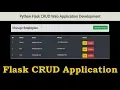 Flask CRUD Application Full Course With SQLAlchemy Python Flask