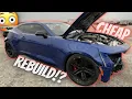 Buying TOTALED Camaro ZL1 s CHEAP At Salvage Auction
