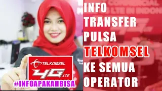 JIKA CARA DIATAS TIDAK BERHASIL COBA CARA INI Cara transfer pulsa Telkomsel ke operator lain Tidak h. 